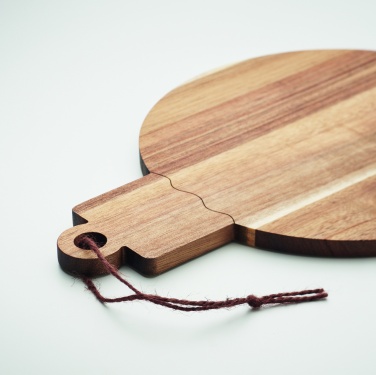 Logo trade promotional giveaways picture of: Acacia wood serving board