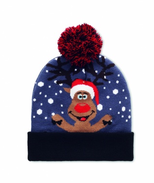 Logotrade corporate gift picture of: Christmas knitted beanie LED
