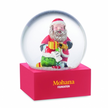 Logotrade promotional giveaway picture of: Snow ball glass ornament