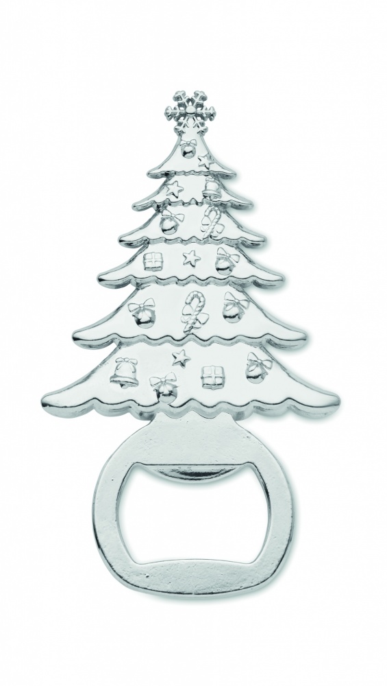 Logotrade promotional products photo of: Bottle opener Christmas motif
