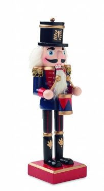 Logo trade promotional gifts image of: Nutcracker character in wood
