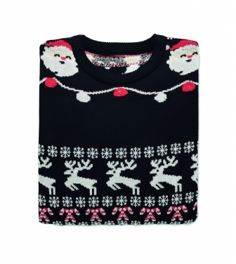 Logo trade business gifts image of: Christmas LED sweater S/M