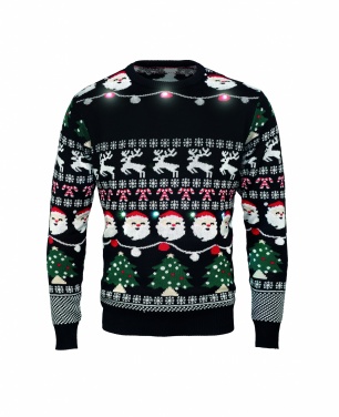 Logo trade promotional item photo of: Christmas LED sweater S/M