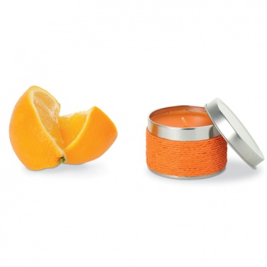 Logo trade promotional giveaways image of: Fragrance candle