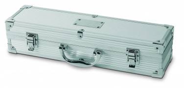 Logo trade promotional gifts picture of: 3 BBQ tools in aluminium case