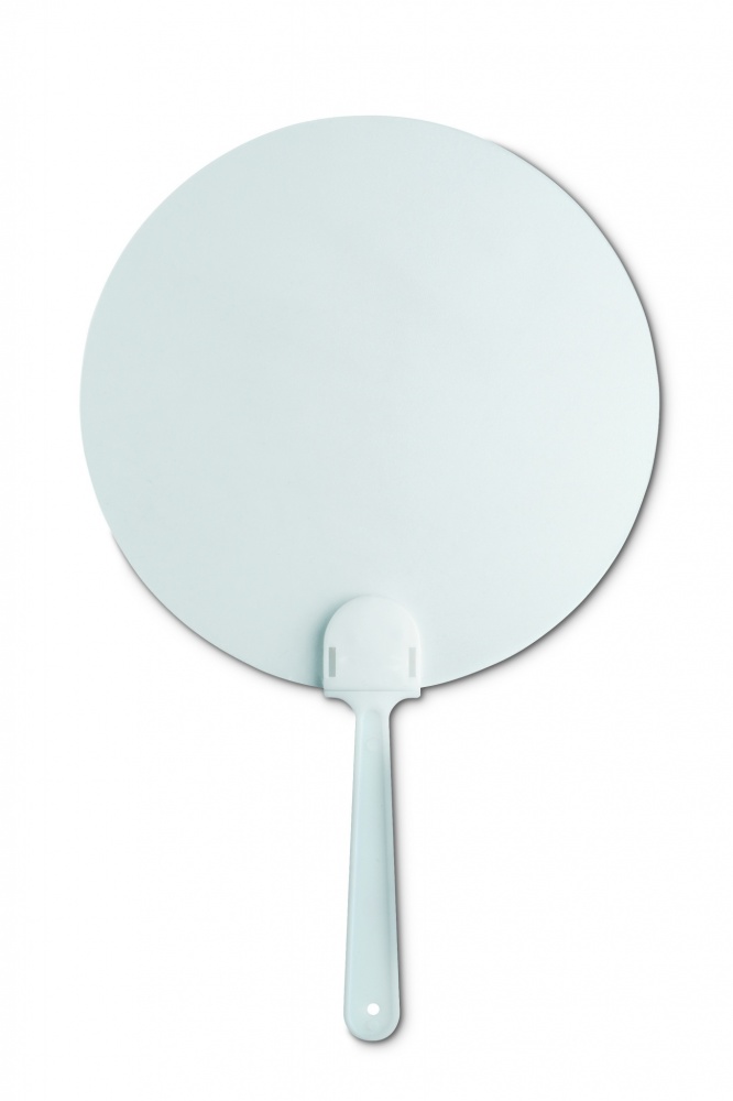 Logo trade advertising products picture of: Manual hand fan