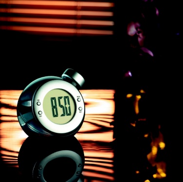 Logotrade promotional giveaway picture of: Water powered LCD desk clock