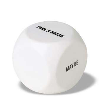 Logo trade promotional gift photo of: Anti-stress decision dice