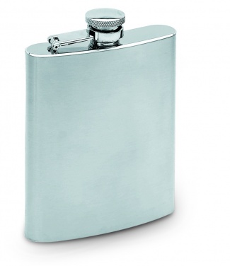 Logo trade promotional giveaways picture of: Slim hip flask 200ml