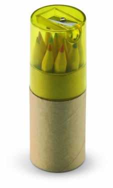 Logotrade promotional products photo of: 12 coloured pencils