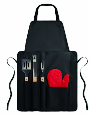 Logo trade promotional items picture of: BBQ apron with BBQ tools
