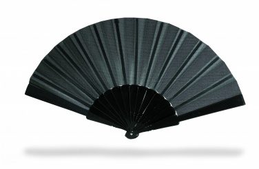 Logo trade business gifts image of: Manual hand fan