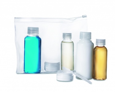Logotrade promotional item image of: Travelling pouch with bottles