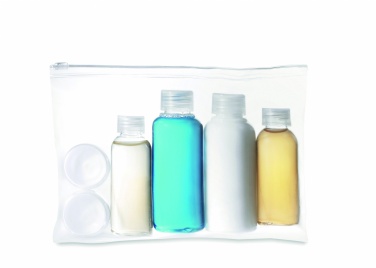 Logotrade corporate gift image of: Travelling pouch with bottles
