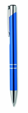 Logo trade promotional items image of: Push button pen with black ink
