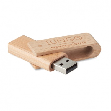 Logo trade corporate gifts picture of: Bamboo USB    16GB