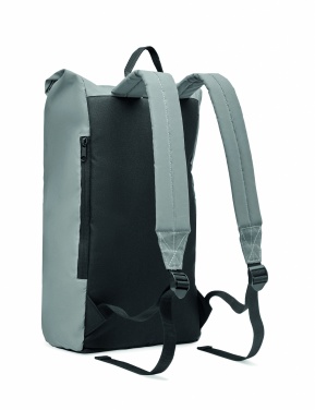 Logotrade business gift image of: Reflective Rolltop backpack