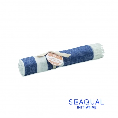 Logo trade promotional giveaways image of: SEAQUAL® hammam towel 70x140cm