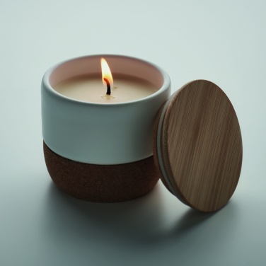 Logotrade promotional merchandise picture of: Plant based wax candle 80 gr