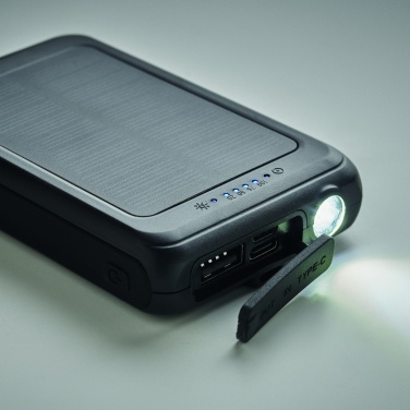 Logo trade promotional item photo of: Solar power bank 5000 mAh