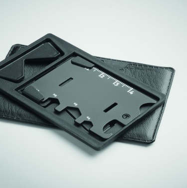 Logo trade promotional merchandise photo of: Multi-tool pocket phone stand