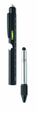 Logotrade promotional products photo of: Spirit level pen with ruler