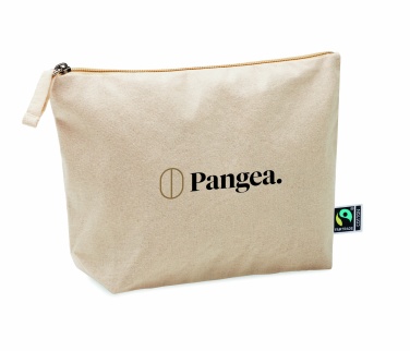 Logo trade promotional merchandise picture of: Cosmetic bag Fairtrade