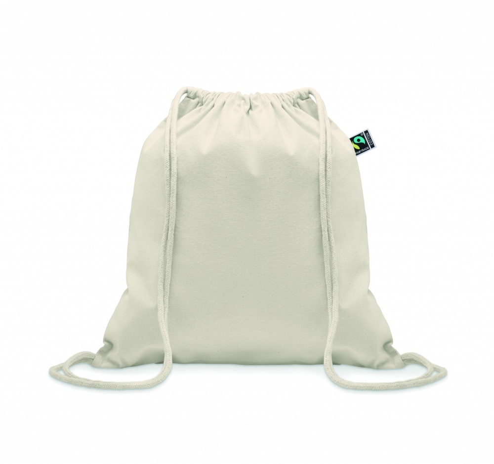 Logotrade promotional giveaway picture of: Drawstring bag Fairtrade