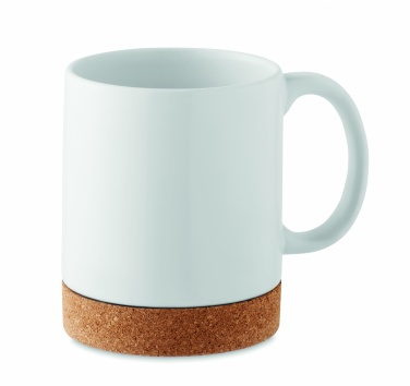 Logo trade corporate gift photo of: Sublimation ceramic cork mug