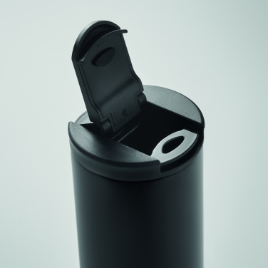 Logo trade promotional item photo of: Double wall bottle 330 ml