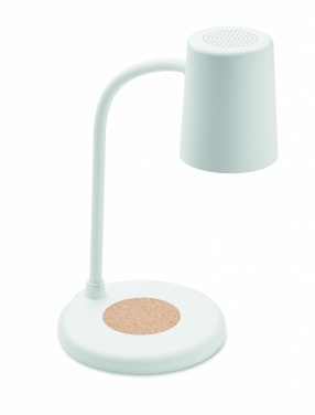 Logotrade promotional gift image of: Wireless charger, lamp speaker