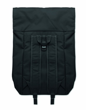 Logo trade corporate gifts picture of: 600Dpolyester rolltop backpack