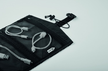 Logotrade corporate gift image of: 210RPET travel cable organizer