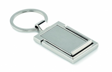 Logo trade corporate gifts image of: Metal key ring phone stand Seinajoki