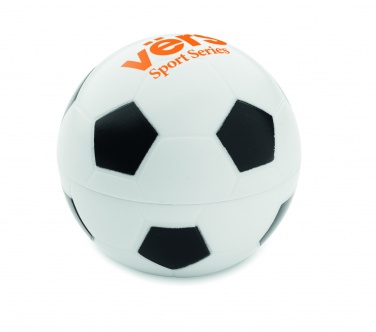 Logo trade promotional items image of: Lip balm in football shape