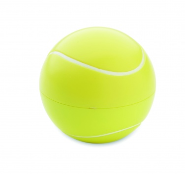 Logotrade promotional product image of: Lip balm in tennis ball shape