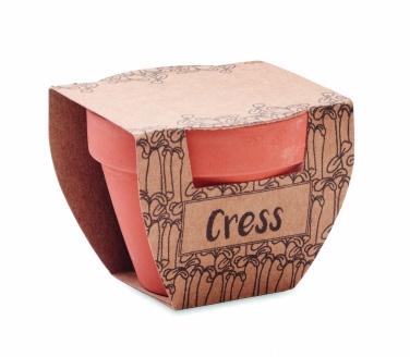 Logotrade promotional gift picture of: Terracotta pot cress seeds