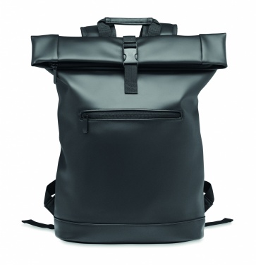 Logotrade promotional giveaways photo of: Laptop PU Rolltop backpack