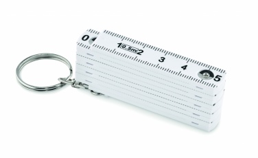 Logo trade promotional item photo of: Carpenters ruler key ring 50cm Kotka