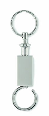 Logo trade promotional giveaways picture of: Pull apart split key ring Kajaani