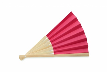 Logo trade promotional giveaway photo of: Manual fan flag design