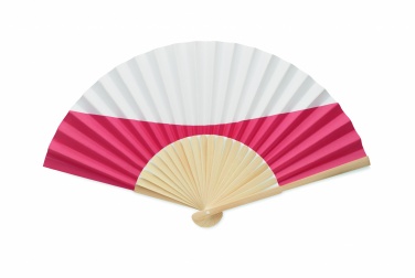 Logo trade promotional items picture of: Manual fan flag design