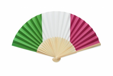 Logo trade promotional items image of: Manual fan flag design