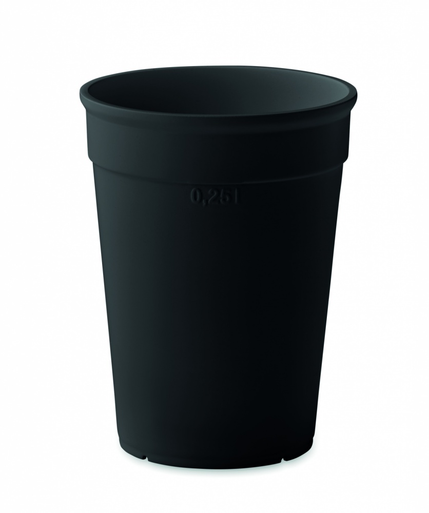 Logotrade promotional merchandise picture of: Recycled PP cup capacity 250 ml