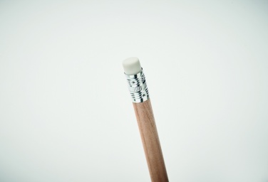 Logotrade promotional giveaway picture of: Natural pencil in seeded pouch