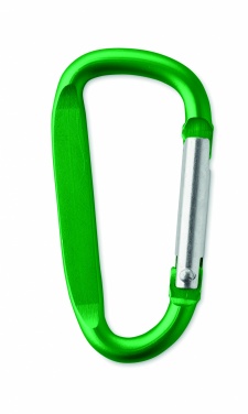 Logotrade promotional product picture of: Carabiner clip in aluminium.
