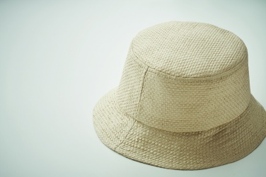 Logo trade promotional item photo of: 9aper straw bucket hat