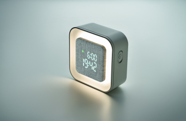 Logotrade promotional item image of: Recycled ABS/RPET alarm clock Stuttgart