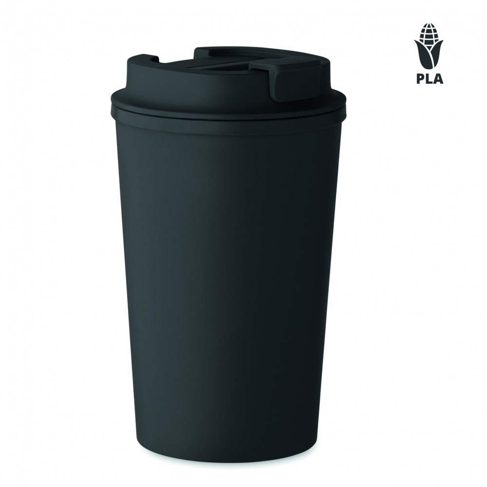 Logo trade promotional gift photo of: PLA double wall tumbler 350 ml