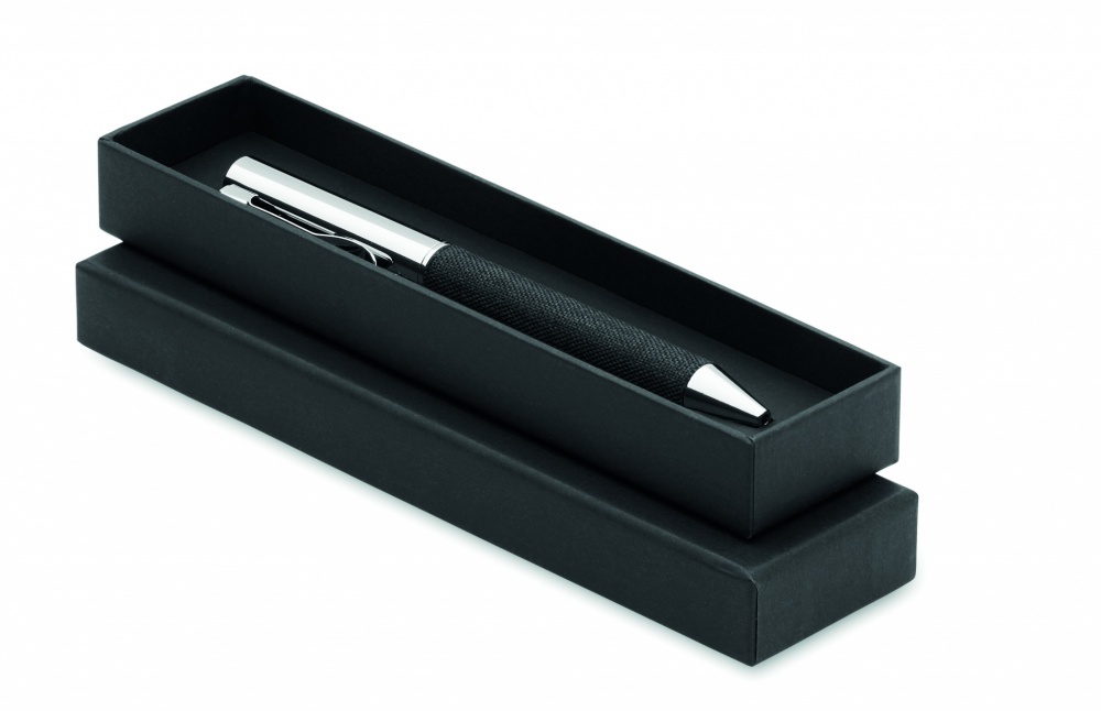 Logo trade promotional giveaway photo of: Metal twist ball pen in box